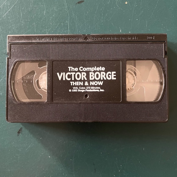 The Complete Victor Borge Then and Now VHS Tape. Funny Comic Music Piano EXCELL - Picture 3 of 3